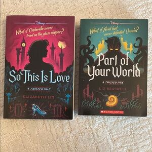 ⭐️Disney Twisted Tale Books Set ⭐️